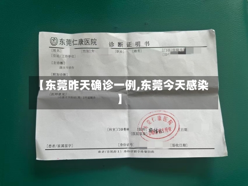 【东莞昨天确诊一例,东莞今天感染】-第3张图片