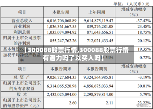 【300088股票行情,300088股票行情有潜力吗了以买入吗】