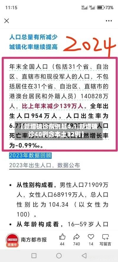 【新增确诊病例超4.1,新增确诊40例含本土32例】-第2张图片
