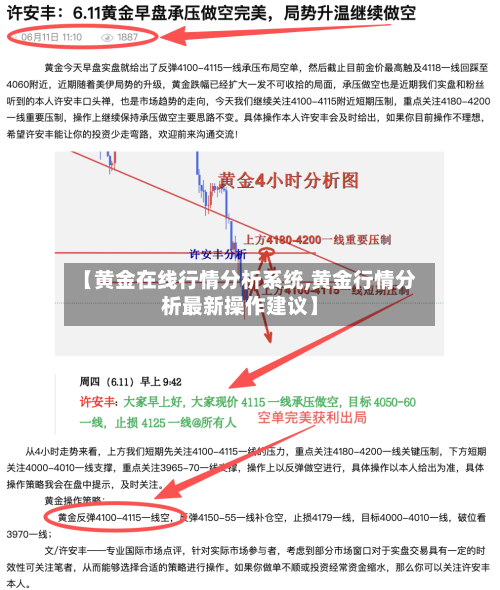 【黄金在线行情分析系统,黄金行情分析最新操作建议】-第3张图片