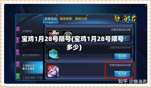 宝鸡1月28号限号(宝鸡1月28号限号多少)