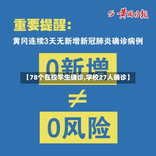 【78个在校学生确诊,学校27人确诊】-第2张图片