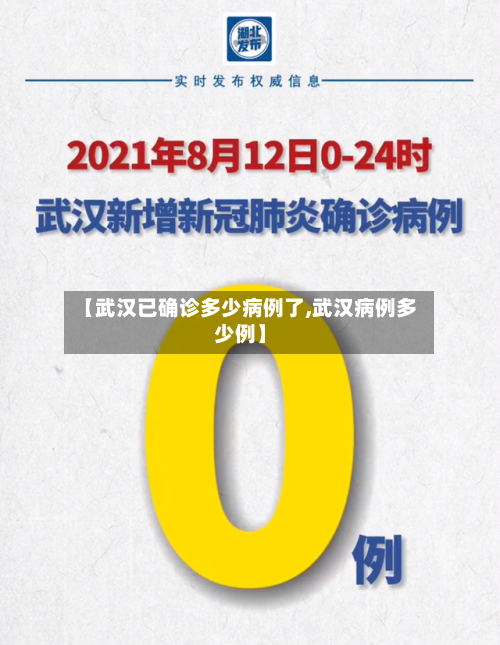 【武汉已确诊多少病例了,武汉病例多少例】