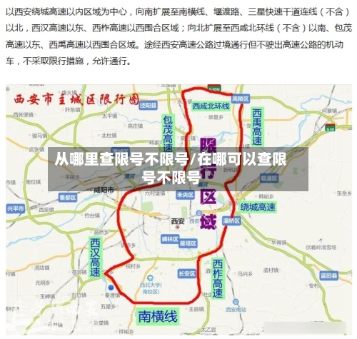 从哪里查限号不限号/在哪可以查限号不限号