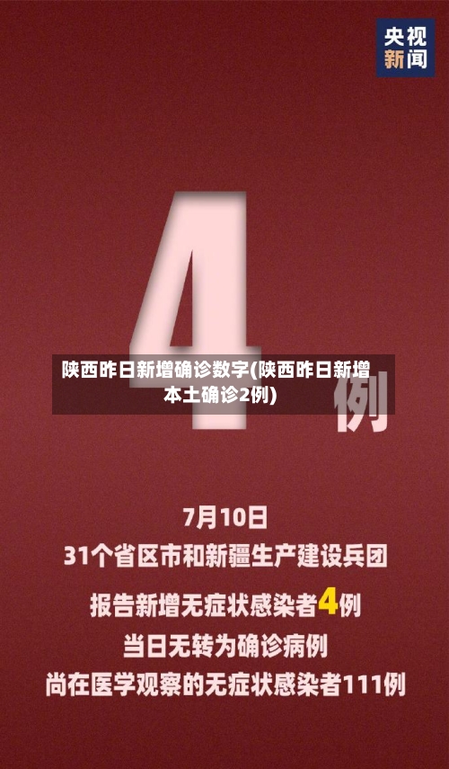 陕西昨日新增确诊数字(陕西昨日新增本土确诊2例)-第2张图片
