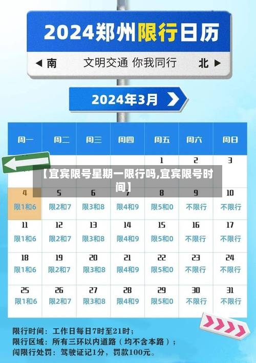 【宜宾限号星期一限行吗,宜宾限号时间】