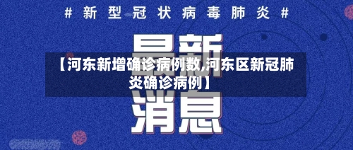 【河东新增确诊病例数,河东区新冠肺炎确诊病例】-第2张图片