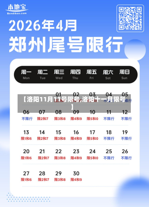 【洛阳11月11号限号,洛阳十一月限号】-第3张图片