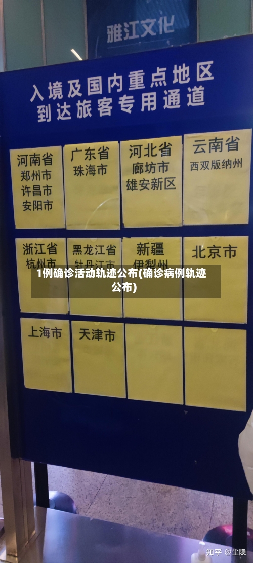 1例确诊活动轨迹公布(确诊病例轨迹公布)-第3张图片