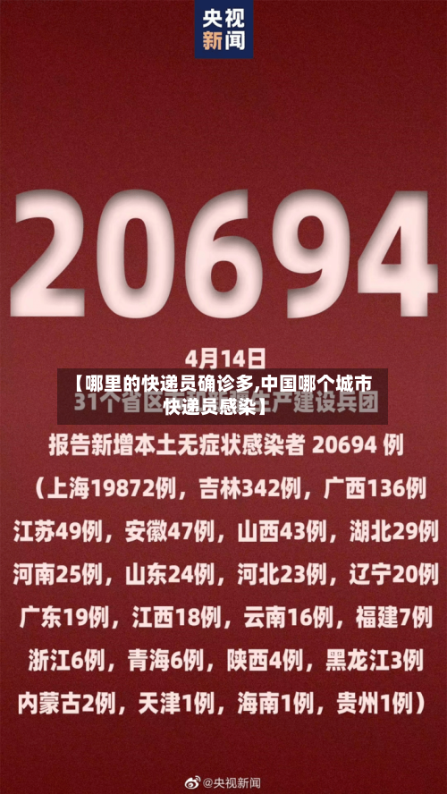 【哪里的快递员确诊多,中国哪个城市快递员感染】