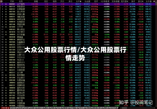 大众公用股票行情/大众公用股票行情走势-第3张图片