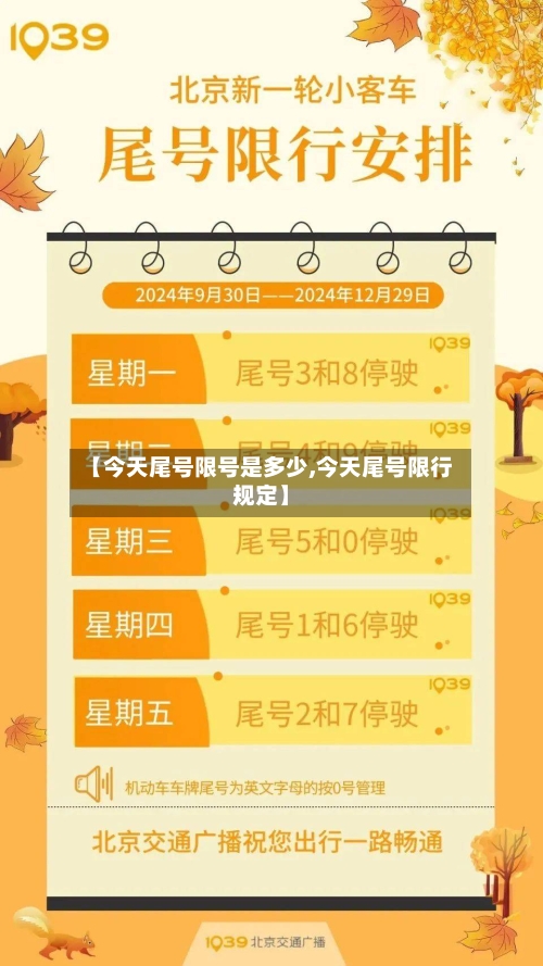 【今天尾号限号是多少,今天尾号限行规定】-第2张图片