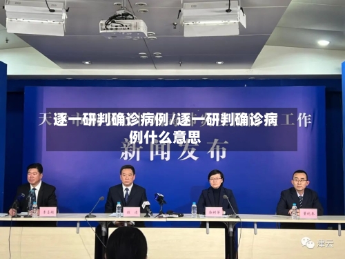 逐一研判确诊病例/逐一研判确诊病例什么意思-第3张图片