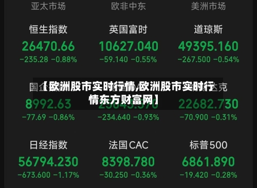 【欧洲股市实时行情,欧洲股市实时行情东方财富网】-第2张图片