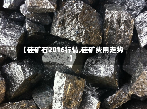【硅矿石2016行情,硅矿费用走势】-第2张图片