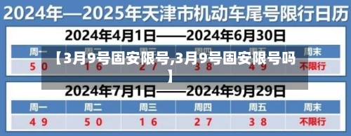 【3月9号固安限号,3月9号固安限号吗】-第3张图片