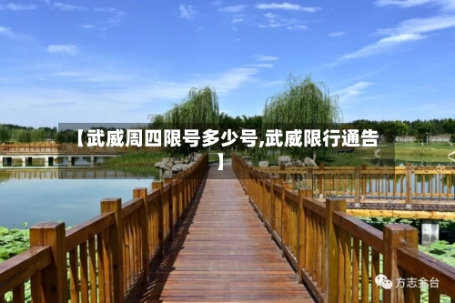【武威周四限号多少号,武威限行通告】-第3张图片