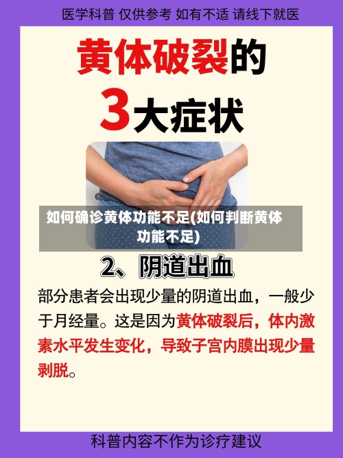 如何确诊黄体功能不足(如何判断黄体功能不足)-第3张图片