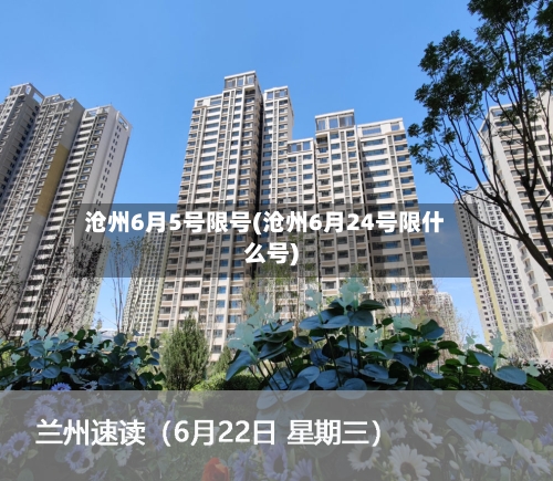 沧州6月5号限号(沧州6月24号限什么号)-第2张图片