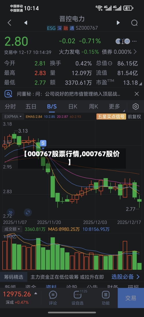 【000767股票行情,000767股价】-第2张图片