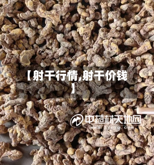 【射干行情,射干价钱】-第3张图片