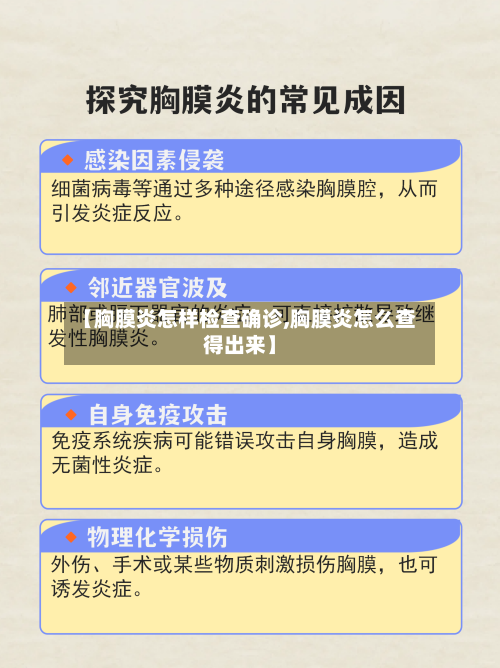 【胸膜炎怎样检查确诊,胸膜炎怎么查得出来】-第2张图片
